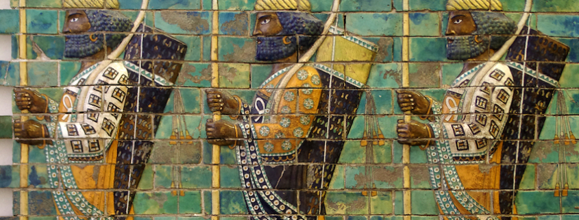 Berlin - Pergamon Museum - Persian Warriors