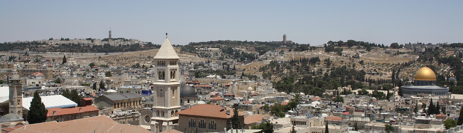 Vue sur la vieille ville de Jérusalem (photographié par D. Kessi).