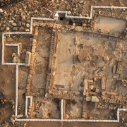 Synagoge with the opening of the cistern